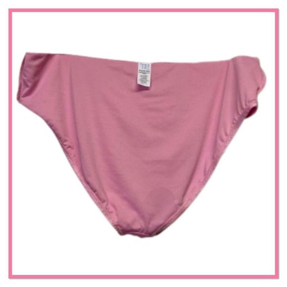 Time & Tru Size 2X Strawberry  Cream Swim Bottom - Picture 7 of 11